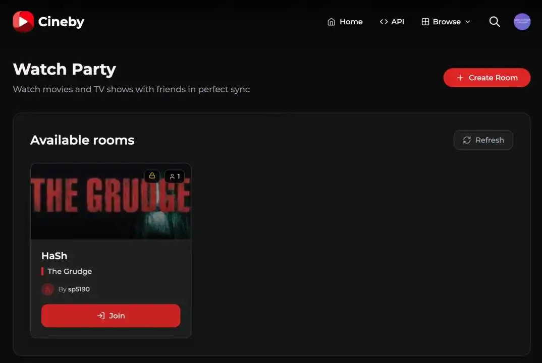 Cineby Watch Party